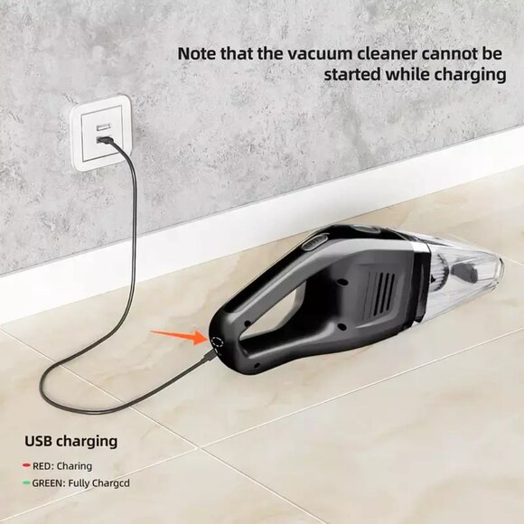 Portable Cordless Handheld Bag-Free Vacuum Cleaner - Picture 8 of 9